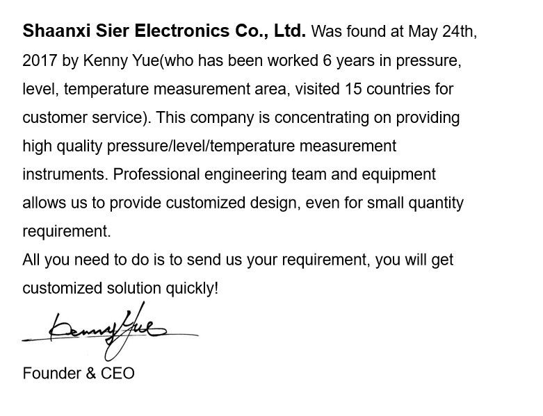 Trung Quốc Shaanxi Sier Electronics Co., Ltd. hồ sơ công ty
